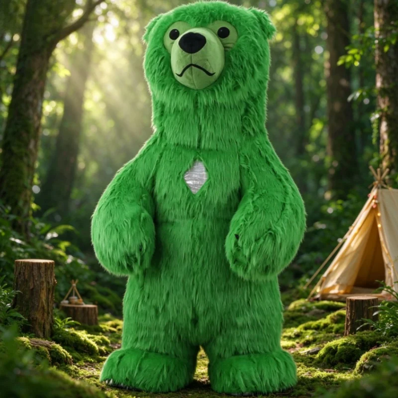 Suits - Disfraz de mascota inflable de oso