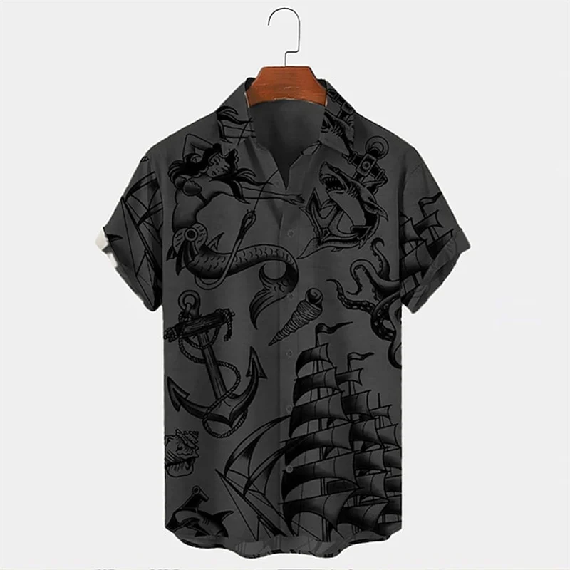 Camisa Hawaiana de Manga Corta - Vintage Hawaiian Floral Shirt reseña y precio