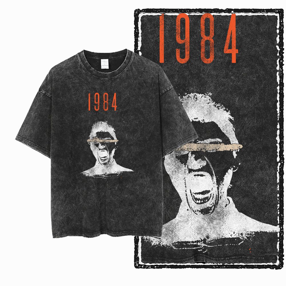 Camiseta G02 Exclusiva 100% Al - Acid Wash Vintage Graphic T Shirt reseña y precio