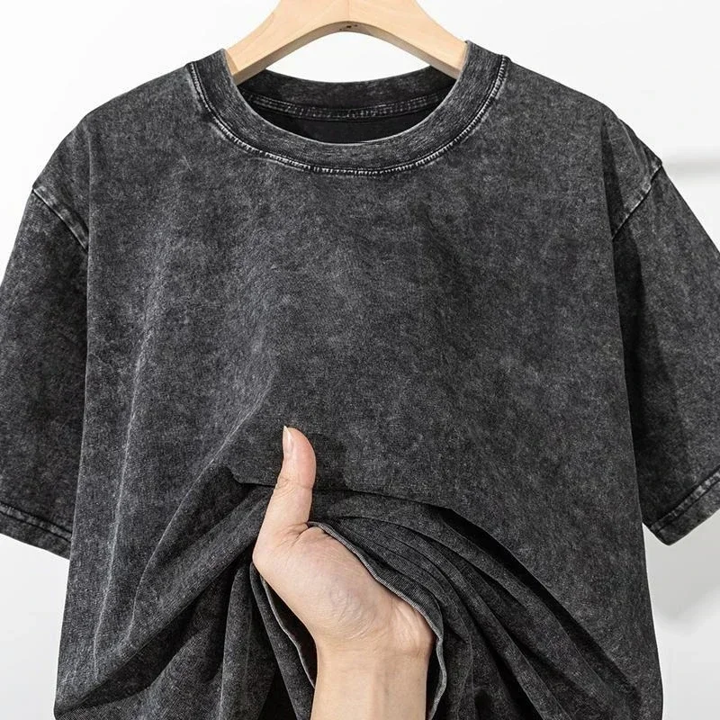 Camiseta vintage con estampado - Acid Wash Vintage Graphic T Shirt reseña y precio